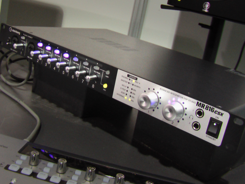 Steinberg's MR816 CSX on show at the Frankfurt Musikmesse 08